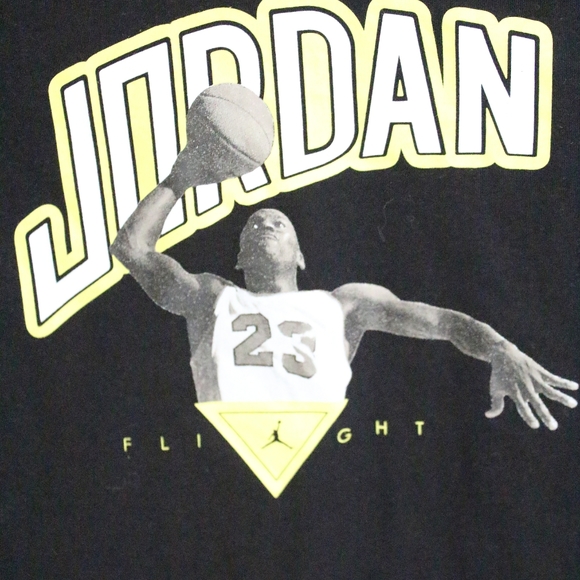 NWT Toddler Boys Black Jordan T-shirts sz 4 - Picture 2 of 5